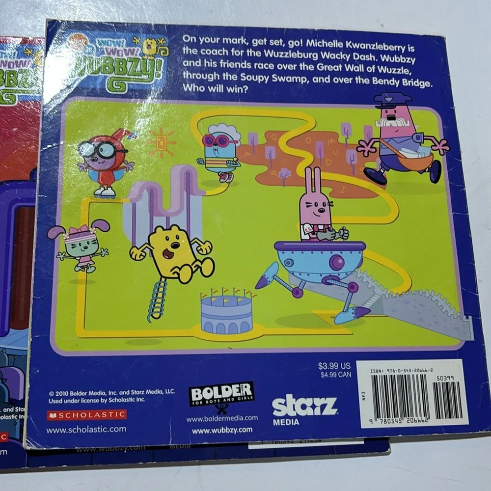 Wuzzy Wow! Wow! Wubbzy!: The Wuzzolympics Wow! Wow! Wubbzy! Lights! Camera BOOK